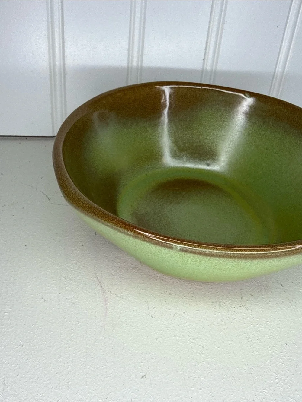 Frankoma Pottery Vintage Prairie Green #5X (1) 5 1/2